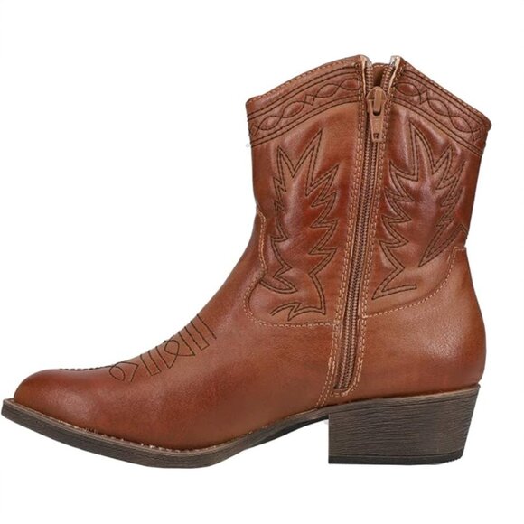 Coconuts by Matisse Pistol Cowboy Boots - Brown - Sz 10 - Picture 3 of 8